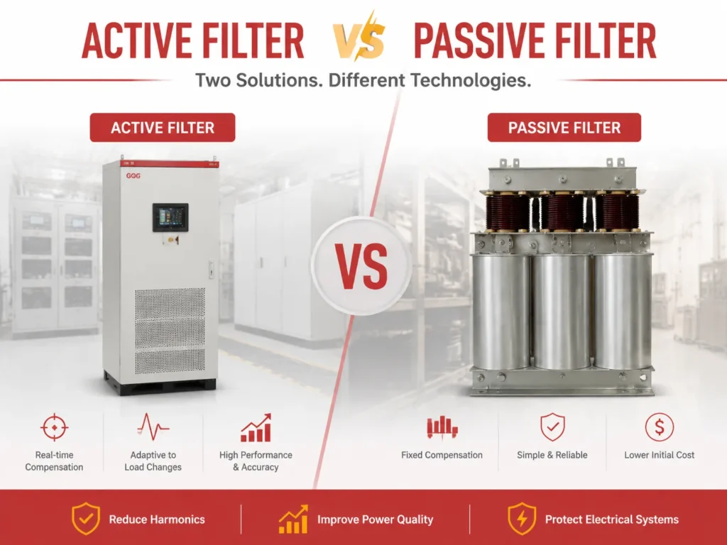 Active Filter vs Passive Filter