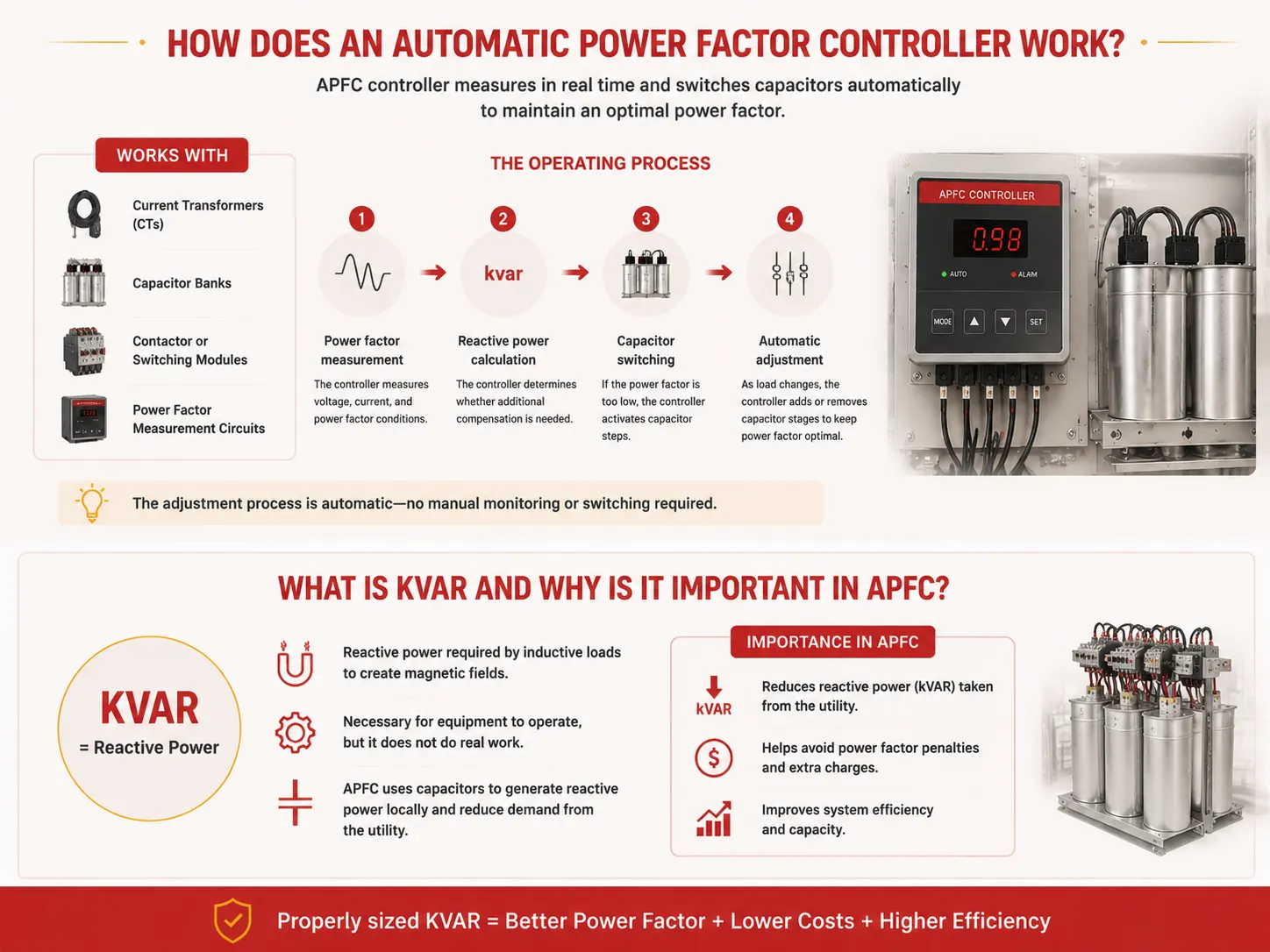 How Does an Automatic Power Factor Controller Work