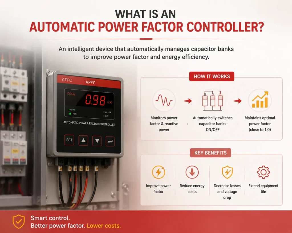 What Is Automatic Power Factor Controller?