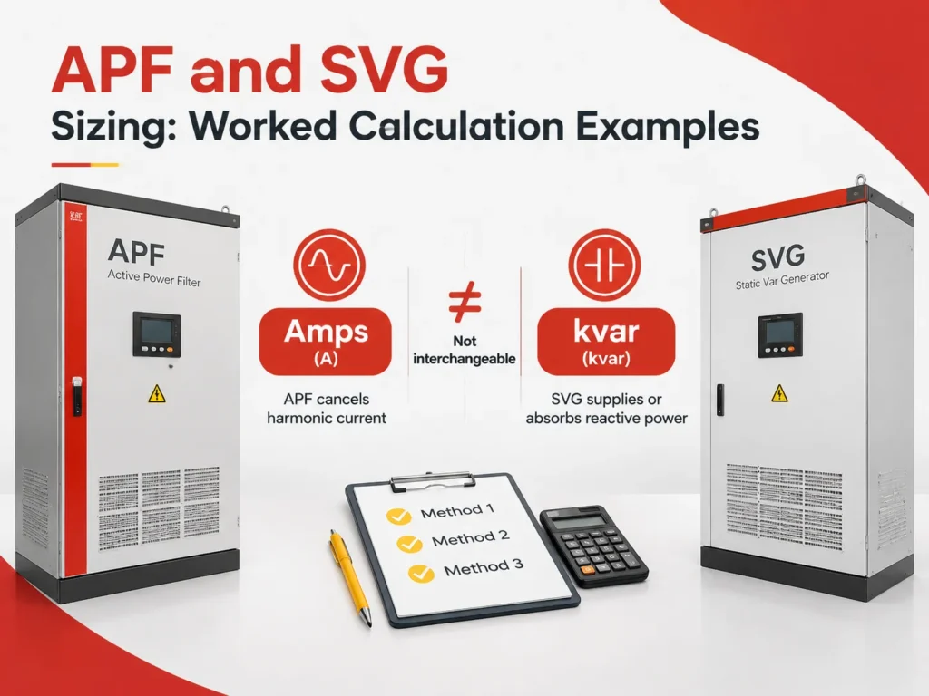 APF and SVG Sizing: Worked Calculation Examples
