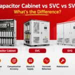 Capacitor Cabinet vs SVC vs SVG What's the Difference
