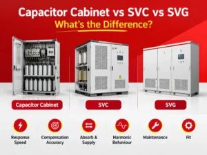 Capacitor Cabinet vs SVC vs SVG What's the Difference