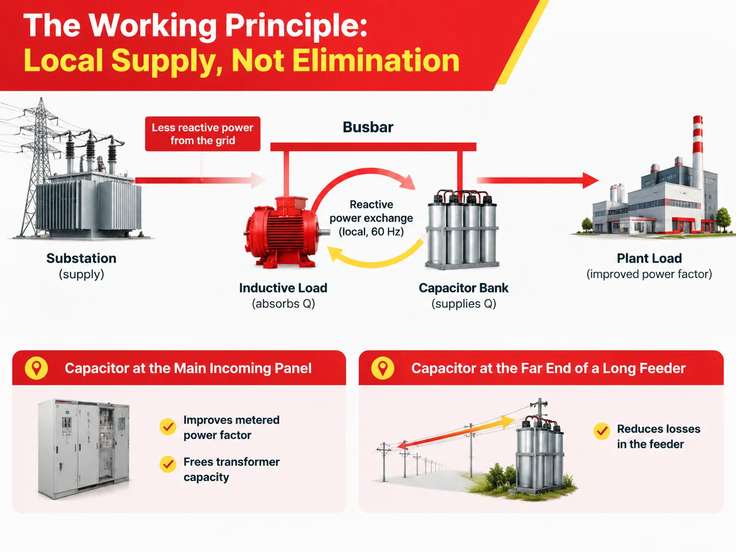 The Working Principle Local Supply Not Elimination