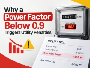 Why a Power Factor Below 0.9 Triggers Utility Penalties